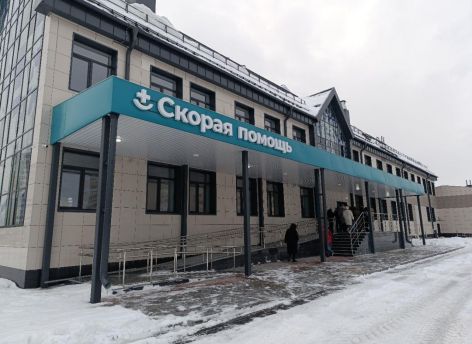 Станция скорой помощи в Сургуте готова на 98%