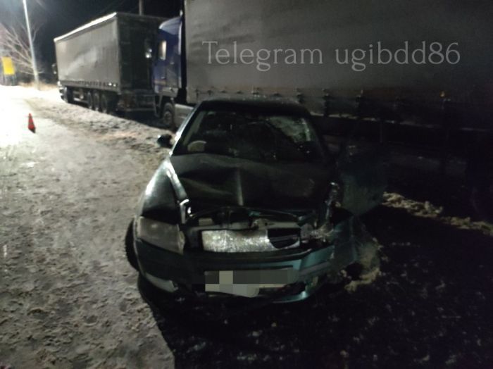 ​В Урае водитель Skoda влетел в Man