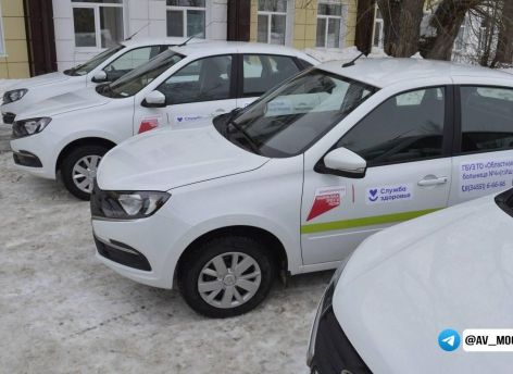 34 новых автомобиля поступили в районные больницы Тюменской области