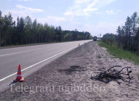 За сутки в ДТП на дорогах Югры пострадали два велосипедиста