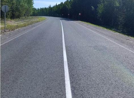 В Югре завершили капремонт дороги к деревне, популярной у туристов