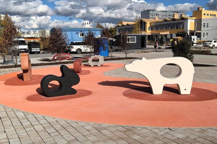 В Нижневартовске завершается благоустройство Комсомольского бульвара