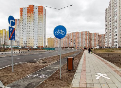 В Сургуте готов новый участок дороги на улице Усольцева, а ремонт на проспекте Ленина почти завершен