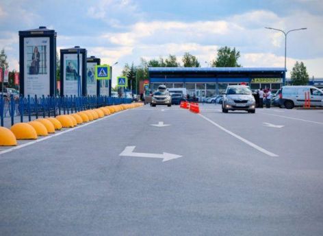 На территории сургутского аэропорта в ноябре изменится порядок движения машин