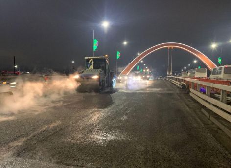 В Сургуте отремонтировали мост на улице Аэрофлотской