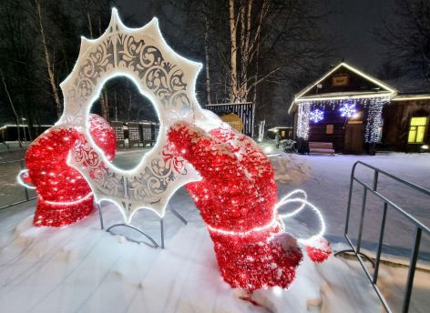 Новогоднее оформление в Сургуте охватит более 30 городских локаций