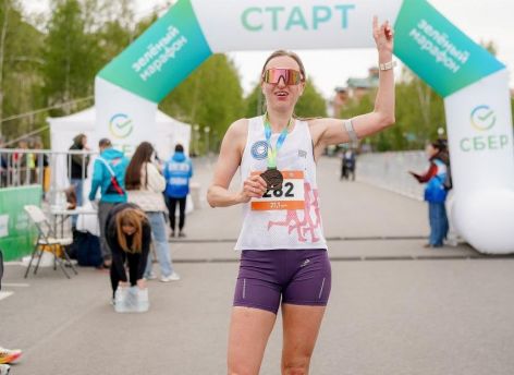 ​Новые рекорды на Зеленом марафоне Сбера в Ханты-Мансийске