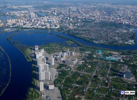 В Тюмени уровень Туры продолжает расти и приближается к 900 см