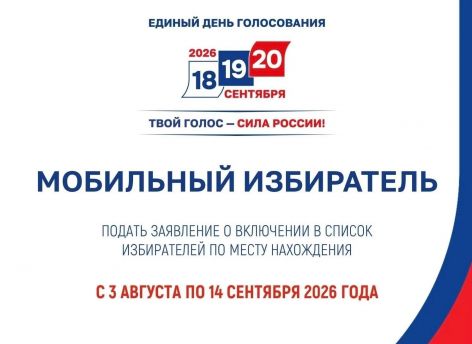 Югорчане смогут выбрать удобный участок для голосования через сервис «Мобильный избиратель»