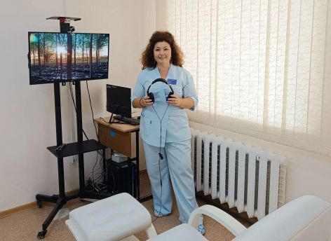 ​В сельской больнице Тюменской области установили новейший аудиовизуальный комплекс