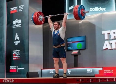 Спортсмен из Югры Тимур Наниев поднял 396 кг и взял серебро чемпионата России