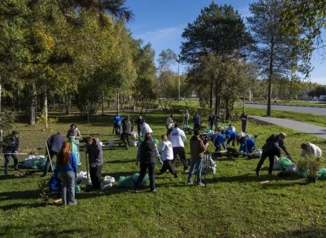 ​Рябина, черемуха и сирень: в Сургуте высадили более 150 деревьев