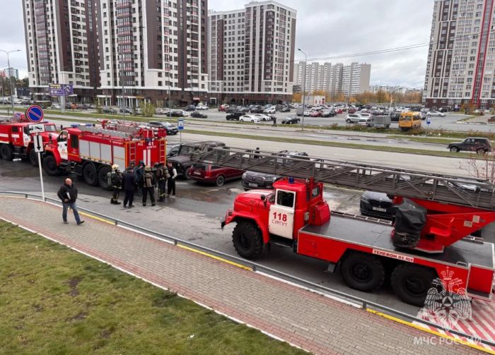 Пожарные Сургута спасли двух девятилетних девочек из горящей квартиры