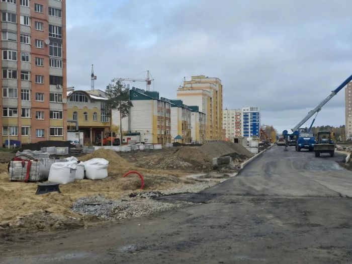 Вскоре в Сургуте завершится строительство двух новых дорог, которые облегчат жизнь жителям северного района