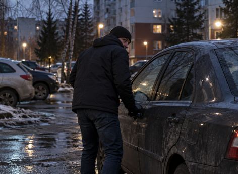 В Югре арестован иностранец, подозреваемый в двух угонах машин за один день