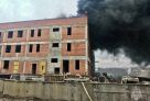 В Сургуте произошел пожар на стройке бюро судмедэкспертизы за 2,7 млрд рублей